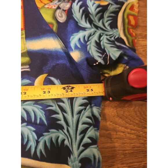 2015 Jazz Fest Bayou Wear Shirt Mens XL New Orleans Stellar Street Car Hawaiian - Picture 3 of 7